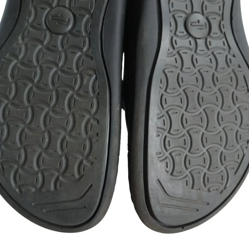 Footprints Birkenstocks Corvallis Black Leather Oxfords Loafers Size 43 10-10.5